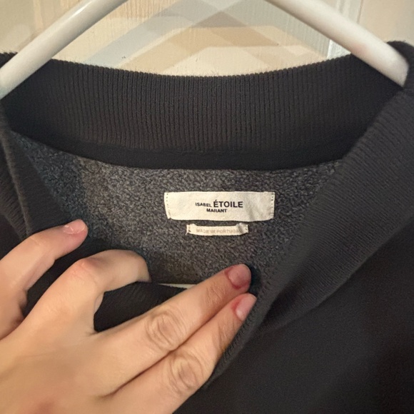 Etoile Isabel Morant black hoodie logo sweatshirt so cozy * read - Picture 3 of 4
